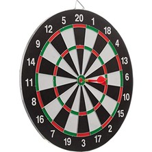 Delta Dart Seti 43 cm (17 Inç) + 6 Dart Oku (6 Gr) Hedef Tahtası
