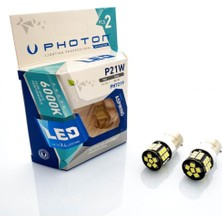 10oto Photon P21W Tek Duy Beyaz LED Stop Geri Vites Oto Ampulü 1156