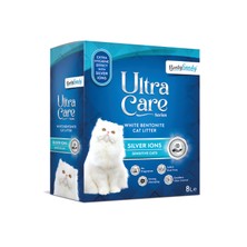 BentySandy Ultra Care Series Hassas Kediler İçin Gümüş İyonlu Topaklanan İnce Taneli Kedi Kumu 8lx2