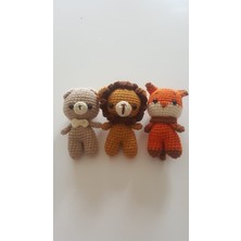 Design By Oykum Amigurumi Hayvanlaroyuncak Set 3'lü