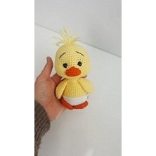 Amigurumi Ördek Oyuncak (15 Cm)