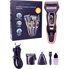 Dempower Dp-03 3 Başlıklı Tıraş Makinesi Kablosuz Kullanım