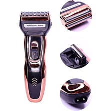 Dempower Dp-03 3 Başlıklı Tıraş Makinesi Kablosuz Kullanım