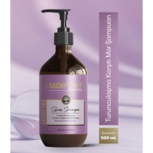 Sachpoint Silver Şampuan Mor Şampuan Sarı Saçlar Için Özel Turunculaşma Karşıtı Şampuan 500ml