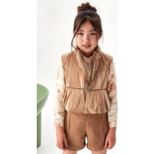 Nk Kids Kız Çocuk Yelek Şişme Volanlı