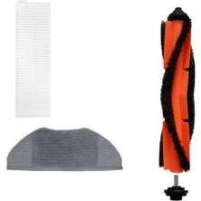 Srfn Ticaret Mija Xiaomi G1 2in1 Essential (Mjstg1) Uyumlu 3 Parça Yedek Filtre Fırça Seti