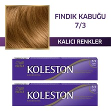 Wella Koleston Kalıcı 7/3 Fındık Kabugu Tüp Boya 50 ml Canlı Renkler ve Beyaz Kapatma Özelliği