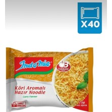 Indomie Köri Soslu Noodle 40 x 75 gr