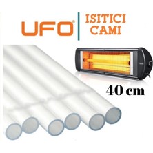 Polat 40 cm Infrared Ufo Isıtıcı 23MM Soba Camı