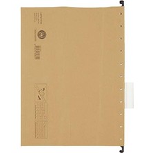 Leitz Alpha Askılı Dosya, Telsiz, A4, Kese Kağıdı Rengi, 10'lu Paket, 19153000