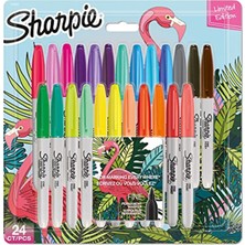 Sharpie Fine Permanent Markör 24'lü Karışık Paket, Flamingo