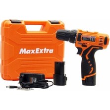 Max Extra MX1215 Lityum İyon Şarjlı Matkap 12V