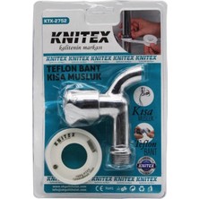 Dima Home Knıtex Kısa Musluk Teflonbant Hediyeli BX24 KL96