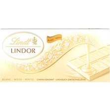 Lindt Lindor Blanc Weiss-Sadece Beyaz Çikolata 100 gr