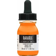 Liquitex Professional Akrilik Mürekkep 30ML Fluorescent Orange 982