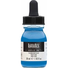 Liquitex Professional Akrilik Mürekkep 30ML Fluorescent Blue 984