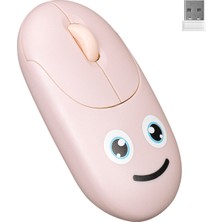 Everest SM-26 FASHION 2.4Ghz Pembe Kabartmalı Kablosuz Mouse