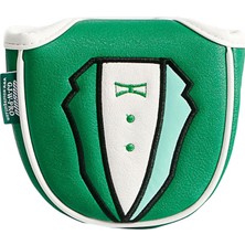 Strade Store Dayanıklı Golf Mallet Putter Head Cover Golf Club Head Clubs Head Koruyucu Yarım Yuvarlak 12X12CM (Yurt Dışından)