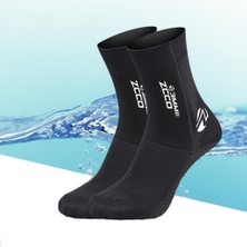 Strade Store Neopren Dalış Wetsuit Çizmeler Yüzme Şnorkel Çorap Sıcak Siyah Xl (Yurt Dışından)