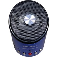 Bewell Speaker Hoparlör Micro Sd Kart Girişli  Mini Taşınabilir Speaker Şarjlı Hoparlör Mavi Bewell Bs-08