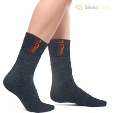 Esinti Erkek Çorap Termal Çorap Uzun Havlu Corap Renkli Kışlık Çoraplar