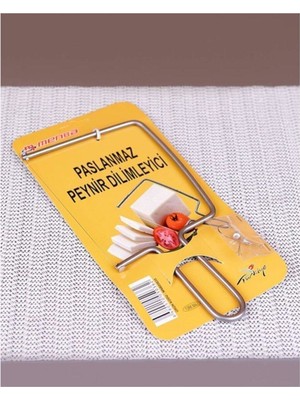 Ekinoks Paslanmaz Peynir Dilimleyici Peynir Kesme Dilimleme Teli