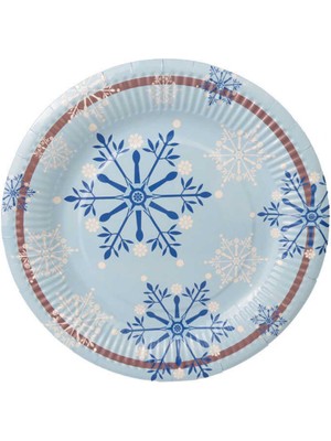 Hayaller Dükkanı Tabak Karton Kartanesi 23 cm Pk:8