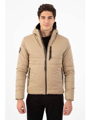 Maraton Sportswear Erkek Kapüşonlu Mont