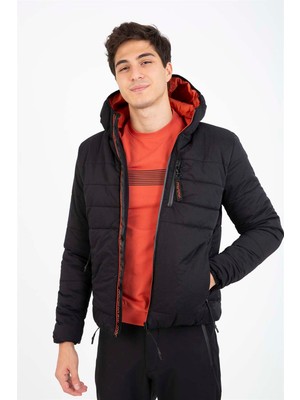 Maraton Sportswear Erkek Kapüşonlu Mont