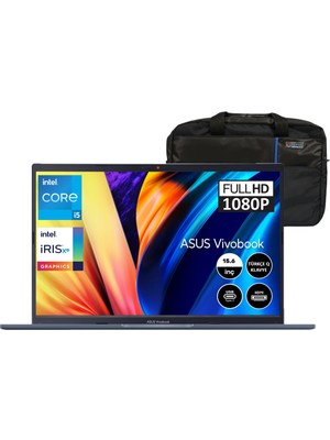 Asus Vivobook 15 X1502ZA Intel Core I5 1240P 16GB 256GB SSD 15,6" WINDOWS11HOME Taşınabilir Bilgisayar EJ77404+ZETTAÇANTA