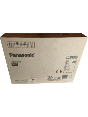 Panasonic 8.5 W - 60W 20 Adet LED Ampul E-27 Duy Beyaz Işık