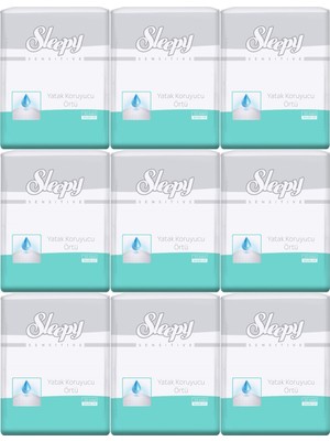 Sleepy Hasta Yatak Koruyucu 60*90CM 270 Adet (9pk*30)
