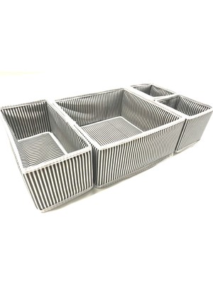 Ayşe Karaca 4'lü Çekmece Dolap İçi Düzenleyici Organizer