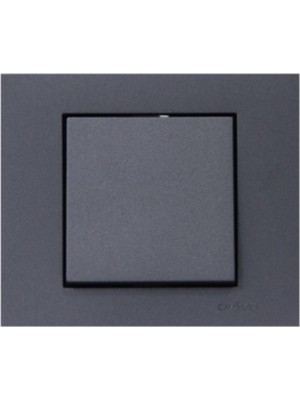 Ovivo Grano Füme Anahtar Mekanizması ve Çerçevesi Modern Tasarım 1 Adet