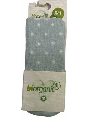 Bibaby Organik Çorap Külotlu Havlu Cute Face Mavi