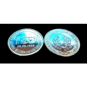 1 Adet Darphane Büyük Taarruzun 100.YILI 26.08.1922 1 Tl 2022 Bimetal Çil