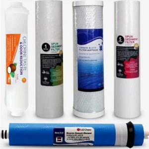 Waternil Aqualine Lg Membranlı 5 Li Su Arıtma Filtre Seti Açık Kasa Su Arıtma Cihazı Filtresi Aqualinelgmembranlı5li