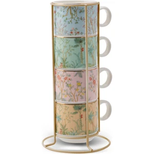 Lavinya 4'lü Standlı Kupa / Çay Seti 4x160 ml