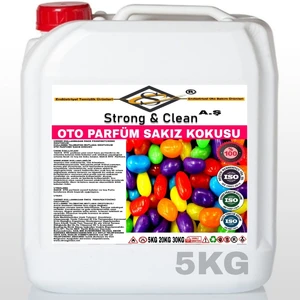 Strong & Clean Oto Parfüm Sakız Kokulu 5Kg