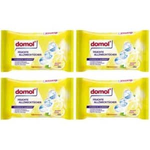 Rossmann Domol Hijyen Mendili Çok Amaçlı Limonlu 50X4