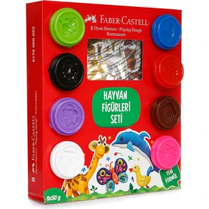 Oyun Hamuru Şekiller Seti 50G x 8
