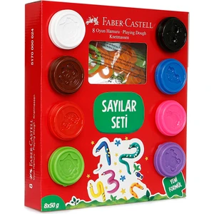 Oyun Hamuru Sayılar Seti 50G x 8