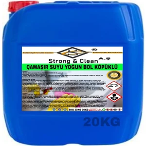 Strong & Clean Çamaşır Suyu Yoğun Bol Köpüklü 20 kg