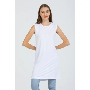 Kadın Sıfır Kol Kurtarıcı Penye Içlik Tunik