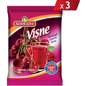Vişne Aromalı İçecek Tozu Oralet 3 x 250 gr