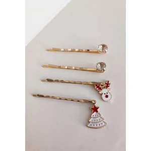 New Obsessions Yılbaşı Temalı Toka Seti 4'lü Paket