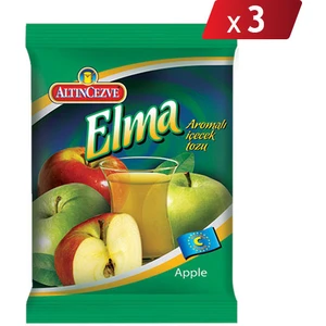 Elma Aromalı İçecek Tozu Oralet 3 x 250 gr