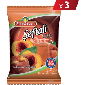 Şeftali Aromalı İçecek Tozu Oralet 3 x 250 gr