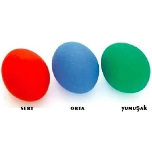 3 Lü Set El Bilek Parmak Güçlendirme Egzersiz Topu - Silikon Stres Topu Parmak Güçlendirme Felçli Egzersiz Topu