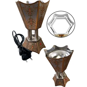 Elektrikli Metal Dekoratif Buhurdanlık Tütsülük